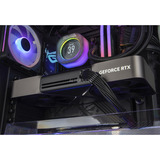 ALTERNATE Gaming-PC • RTX 5080 • AMD Ryzen™ 7 9800X3D • 32 GB RAM, Gaming PC Sort/gennemsigtig