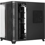 ALTERNATE Gaming-PC • RTX 5080 • AMD Ryzen™ 7 9800X3D • 32 GB RAM, Gaming PC Sort/gennemsigtig