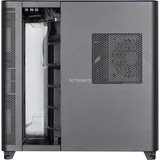 ALTERNATE Gaming-PC • RTX 5080 • AMD Ryzen™ 7 9800X3D • 32 GB RAM, Gaming PC Sort/gennemsigtig