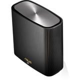 ASUS ZenWiFi AX (XT9) AX7800 1er Pack Schwarz Tri-band (2,4 GHz / 5 GHz / 5 GHz) Wi-Fi 6 (802.11ax) Sort 4 Intern, Mesh router Sort, Sort, Intern, Mesh-system, Strøm, 264,77 m², Tri-band (2,4 GHz / 5 GHz / 5 GHz)