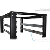 Alphacool Rack server kabinet Sort