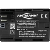 Ansmann A-Can LP E 6 Lithium-Ion (Li-Ion) 1400 mAh, Kamera batteri 1400 mAh, 7,4 V, Lithium-Ion (Li-Ion)