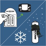 Ansmann Solar NiMH Batteri Micro AAA 550 mAh maxE 