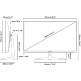 Arozzi Nova 32T2K180, Gaming Skærm Lilla
