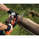 BLACK+DECKER Kædesav Motorsav GKC1825LB uden batteri og oplader Orange/Sort