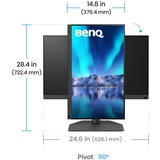 BenQ LED-skærm Sort