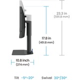 BenQ LED-skærm Sort