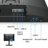 BenQ LED-skærm Sort