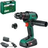 Bosch AdvancedDrill 18V-80 QuickSnap, 06039E2001, Bore-/ skruemaskine Grøn/Sort