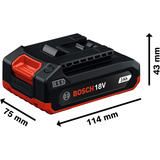 Bosch GBA18V-20, Batteri boxed