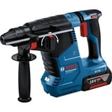 Bosch GBH 18V-24 C PROFESSIONAL 980 rpm SDS-plus, Borehammer Blå/Sort, SDS-plus, Sort, Blå, Rød, Børsteløs motor, 2,4 cm, 980 rpm, 2,6 J