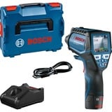 Bosch GIS 1000 C Professional Temperatur fugtighedsmåler, Thermodetektor Blå/Sort, Temperatur fugtighedsmåler, -40 - 1000 °C, 2 °C, -1 - 1%, °C, Kabel & trådløs
