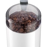 Bosch TSM6A011W kaffemølle 180 W Hvid, Kaffekværn Hvid, Klingekværn, 75 g, Hvid, 180 W, 600 g, 90 mm