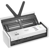 Brother ADS-1300 scanner ADF-scanner 600 x 600 dpi A4 Hvid, indtræknings scanner grå, 215,9 x 355,6 mm, 600 x 600 dpi, 1200 x 1200 dpi, 7 sider pr. minut, ADF-scanner, Hvid