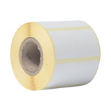Brother BDE1J026051060 Hvid Selvklæbende printeretiket Hvid, Selvklæbende printeretiket, Udstanset etiket, Direkte termisk, Universel, Rektandel