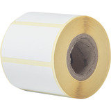 Brother BDE1J026051060 Hvid Selvklæbende printeretiket Hvid, Selvklæbende printeretiket, Udstanset etiket, Direkte termisk, Universel, Rektandel