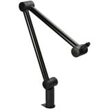 CHERRY MA 3.0 UNI Dele & tilbehør til mikrofon, Mount Sort, Skrivebordsstativ, Cherry, Sort, 3/8 & 5/8, Aluminium
