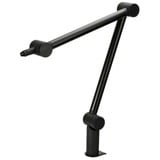CHERRY MA 3.0 UNI Dele & tilbehør til mikrofon, Mount Sort, Skrivebordsstativ, Cherry, Sort, 3/8 & 5/8, Aluminium