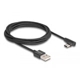 DeLOCK USB 2.0 kabel, USB-A stik > USB-C stik Sort