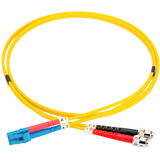 Digitus Fiberpatchkabel, duplex, LC > ST stik, singlemode OS2 Gul