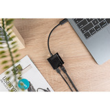 Digitus USB Type-C Gigabit Ethernet-adapter Sort
