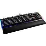 EVGA Z20 tastatur USB Tysk Sort, Gaming-tastatur Sort, DE-layout, LK Optical Mechanical Dark Gray, Full-size (100%), USB, Mekanisk, RGB LED, Sort