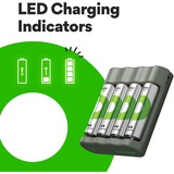 GP Batteries Oplader grå