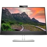 HP E-Series E27m G4 QHD USB-C-mødeskærm, LED-skærm Sort/Sølv, 68,6 cm (27"), 2560 x 1440 pixel, Quad HD, LCD, 5 ms, Sort, Sølv