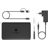 ICY BOX 61191, RAID-Gehäuse Sort