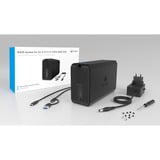 ICY BOX 61191, RAID-Gehäuse Sort