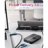 ICY BOX IB-DK4071M-CU31 USB 3.2 Gen 2 (3.1 Gen 1) Type-C Sort, Docking station SSD, SATA, M.2, USB 3.2 Gen 2 (3.1 Gen 1) Type-C, Sort, 10 Gbit/sek.