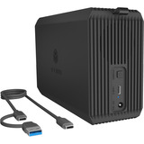 ICY BOX IB-RD3720-CU3, RAID-kabinet Sort