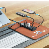 ICY BOX USB hub antracit