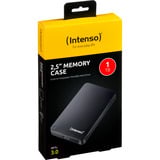 Intenso Bærbar Harddisk 1 TB Renoveret Sort