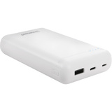 Intenso XS20000 Powerbank Zusatzakku LiPo 20000 mAh 7313552 Lithium polymer (LiPo) Hvid, Power Bank Hvid, 20000 mAh, Lithium polymer (LiPo), 3,7 V, Hvid