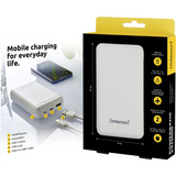 Intenso XS20000 Powerbank Zusatzakku LiPo 20000 mAh 7313552 Lithium polymer (LiPo) Hvid, Power Bank Hvid, 20000 mAh, Lithium polymer (LiPo), 3,7 V, Hvid