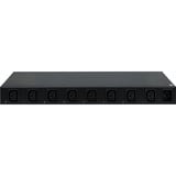 Inter-Tech PDU SD-1688, Strømskinne Sort