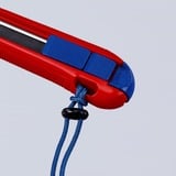 KNIPEX CutiX universalkniv, Gulvtæppe kniv Rød/Blå