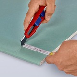 KNIPEX CutiX universalkniv, Gulvtæppe kniv Rød/Blå