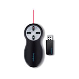Kensington K33374US trådløs præsentationsenhed RF Sort, Studievært Sølv/Sort, RF, USB, 19,8 m, Sort