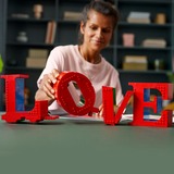 LEGO ART LOVE Byggeklodser, Bygge legetøj Byggesæt, 18 År, Plast, 791 stk, 1,5 kg