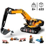 LEGO City Gul gravemaskine, Bygge legetøj Byggesæt, 8 År, Plast, 633 stk, 831 g