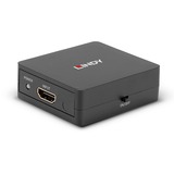 Lindy 38358 video-splitter HDMI 2x HDMI, HDMI splitter Sort, HDMI, 2x HDMI, 3840 x 2160 pixel, Sort, Metal, 60,5 mm