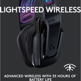Logitech G535 LIGHTSPEED, Gaming headset Sort
