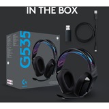 Logitech G535 LIGHTSPEED, Gaming headset Sort