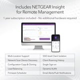 Netgear Insight Cloud Managed WiFi 6 AX1800 Dual Band Outdoor Access Point (WAX610Y) 1800 Mbit/s Hvid Strøm over Ethernet (PoE), Adgangspunktet Hvid, 1800 Mbit/s, 600 Mbit/s, 1200 Mbit/s, 100,1000,2500 Mbit/s, IEEE 802.11ax, IEEE 802.3af, IEEE 802.3at, Multi User MIMO