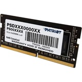 Patriot Signature PSD432G32002S hukommelsesmodul 32 GB 1 x 32 GB DDR4 3200 Mhz Sort, 32 GB, 1 x 32 GB, DDR4, 3200 Mhz, 260-pin SO-DIMM
