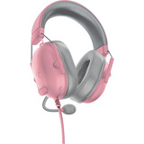 Razer BlackShark V2 X PlayStation, Gaming headset Rosa/grå