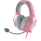 Razer BlackShark V2 X PlayStation, Gaming headset Rosa/grå