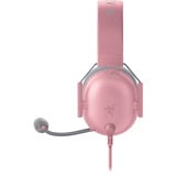 Razer BlackShark V2 X PlayStation, Gaming headset Rosa/grå